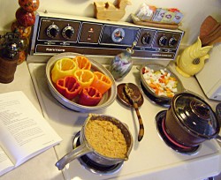 kitchen Multitasking with my Flameware collection